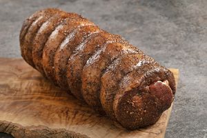 Beef Roll With Bacon